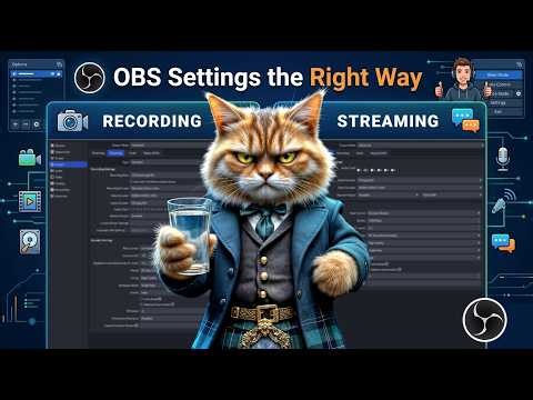 How I set up my OBS for Streaming and Recording