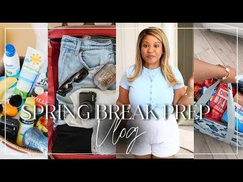Vlog | Getting Ready for a Spring Break Trip with 3 Kids Real Life Prep + Reset!