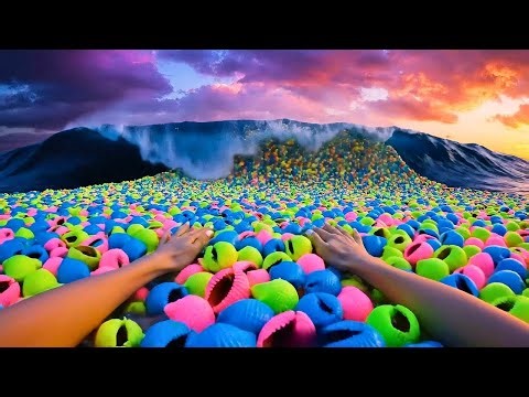 Which Neon Shell Vibes With You? 🍬 | Relaxing Deep Sea Visualization