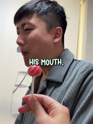 He Tried To Hide It With A Lollipop 😭 #caught #smoking #prank