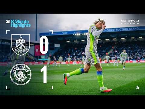 EXTENDED HIGHLIGHTS | Burnley 0-1 Man City | Haaland goal sends City top of the table!