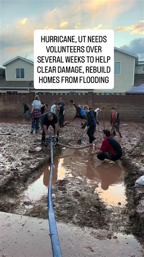 Hurricane, UT Flood Relief Volunteers Needed — Oct 23 Check-In 9 AM