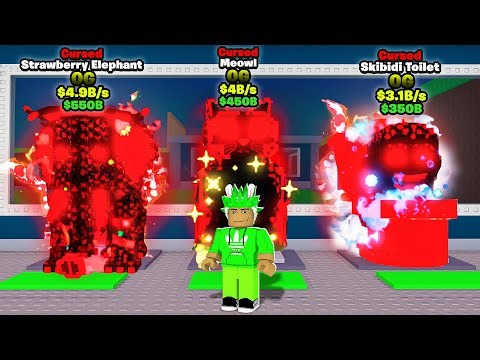 ich KAUFE JEDES NEUE CURSED PET in STEAL a BRAINROT!