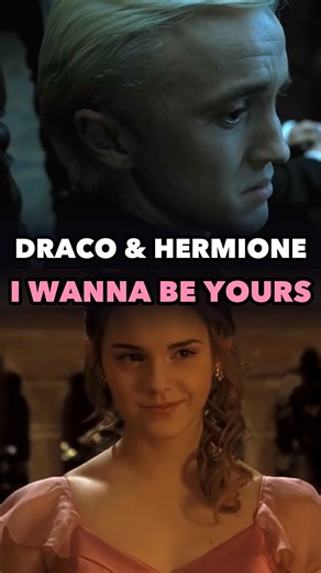 Draco & Hermione | I Wanna Be Yours 🖤 Dramione Fan Edit #shorts #fantasy #harrypotter #trending