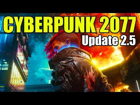 CYBERPUNK 2077 UPDATE 2.5 PS5 Pro Gameplay