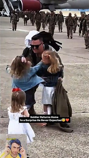 Soldier Returns Home to a Surprise He Never Expected😇🥹❤️#military #respect #surprise