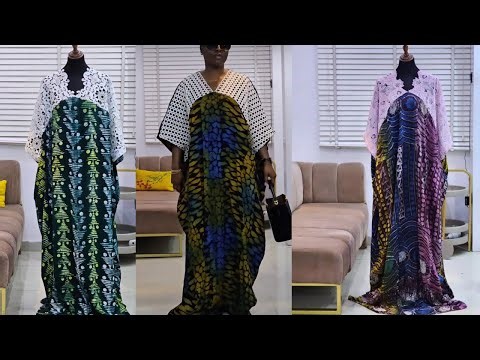 how to cut and sew stylish bubu dress