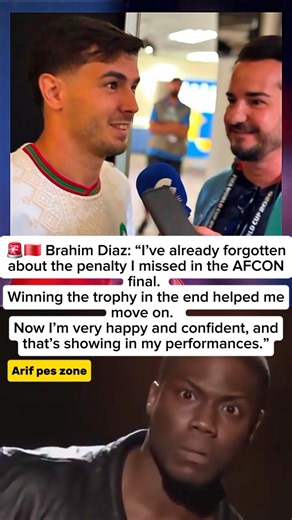 🚨 Brahim Diaz Breaks Silence After AFCON Final Penalty Miss 😱🏆 #shorts