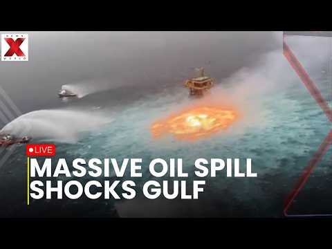 Pemex Oil Leak LIVE: Gulf of Mexico spill linked to Pemex leak| NewsX World
