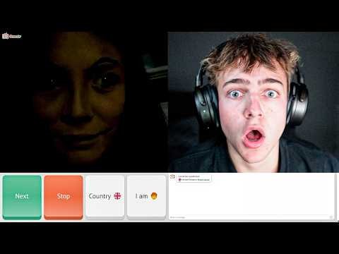 going on OMEGLE at 3AM..