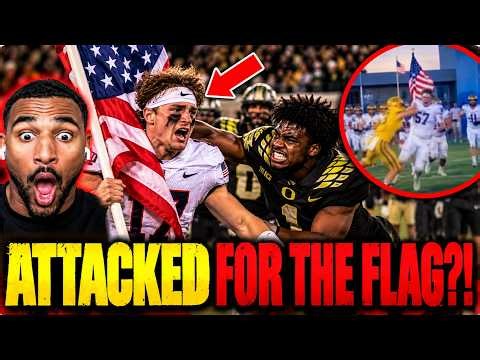 WOKE High School Football Team FINDS OUT After ATTACKING Rival Player Carrying the American Flag!