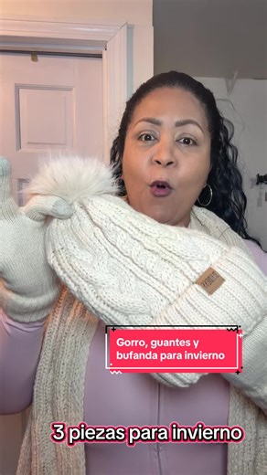 Gorro, guantes y bufanda para invierno #tiktokcreatorpicks #holidayhustle #fashiondeals #tiktokshopholidayhaul #gorrodeinvierno @REDESS Street