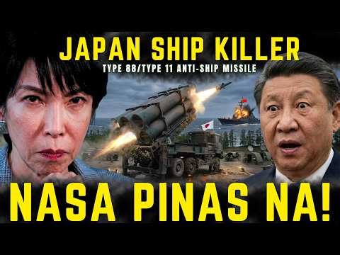 JAPANESE FIRE POWER, NASA PILIPINAS NA ANG JAPAN TYPE-88 AT TYPE-11 ANTI-SHIP MISSILES