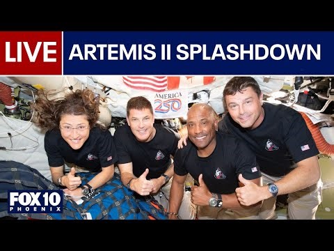 🔴LIVE: Artemis II: Crew returns to Earth after historic lunar mission | FOX 10 Phoenix