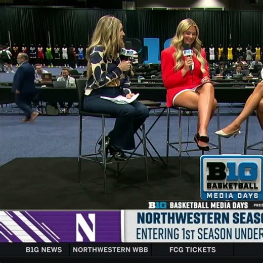 Northwestern’s Buzz and Chicago Pride | 2026 Big Ten Women's Basketball Media Day