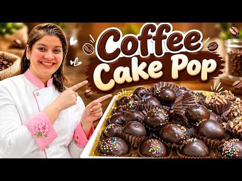 Coffee Cake Pops Recipe | Easy Homemade Cake Pops