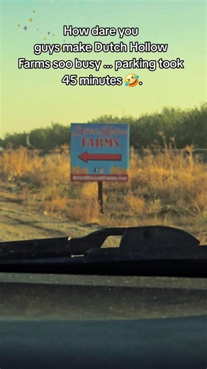 Dutch Hollow Farms Parking: 45 Minutes to Find a Spot? 🧡💛