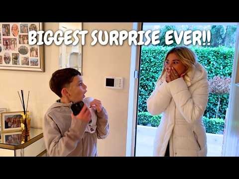 BIGGEST SURPRISE EVER! WHAT DID WE GET?| Rosie McClelland