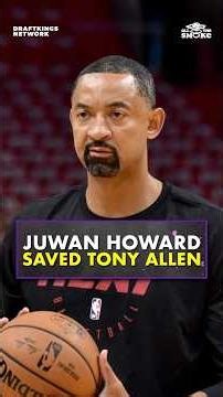 One moment with Juwan Howard changed Tony Allen's life forever 🙌