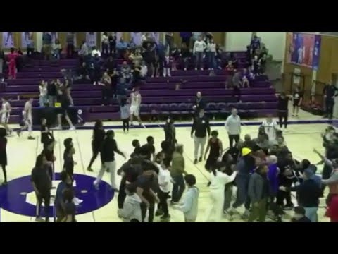 Brawl breaks out at Bay Area high school basketball game | KTVU
