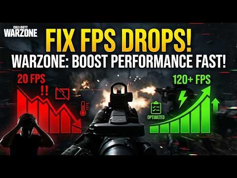 How to Fix FPS Drops in Call of Duty Warzone (Boost Performance Fast)