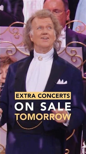 Due to huge demand: 2 extra Christmas concerts have been added! ✨ Get your tickets at andrerieu.com