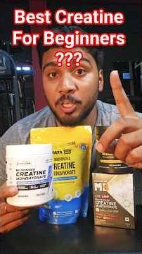 Best Creatine monohydrate for Beginners #shorts