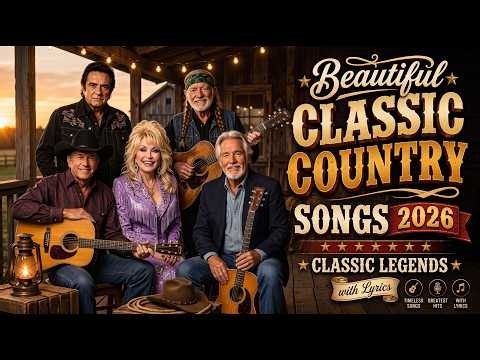 Top Classic Old Country Songs – Greatest Country Hits Collection With Lyrics