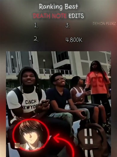 Ranking The Best Death Note Edits ☠️🔥