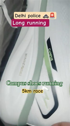 campus | python white running shoes #shorts #trending #delhipolice #shortsvideo #running #unboxing
