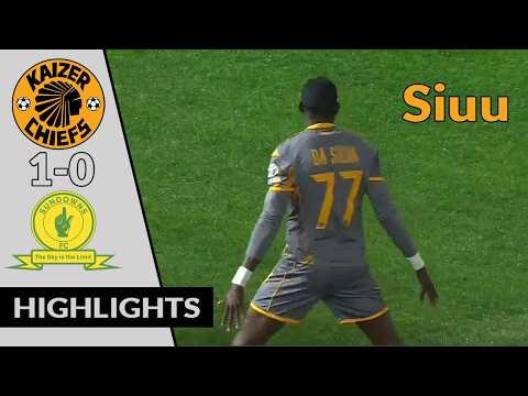 Kaizer Chiefs vs Mamelodi Sundowns | Highlights & Goals Today Match PSL 2026