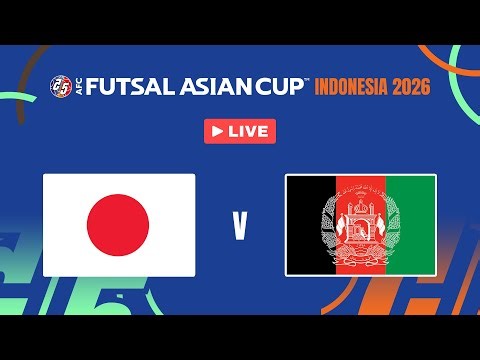 Japan vs Afghanistan | Full Match | Quarter-Finals – AFC Futsal Asian Cup™ 2026
