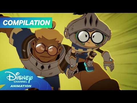 The Ultimate Dragon Striker: Gorotama Stars Compilation! 🐉⚽ | Disney Channel Animation