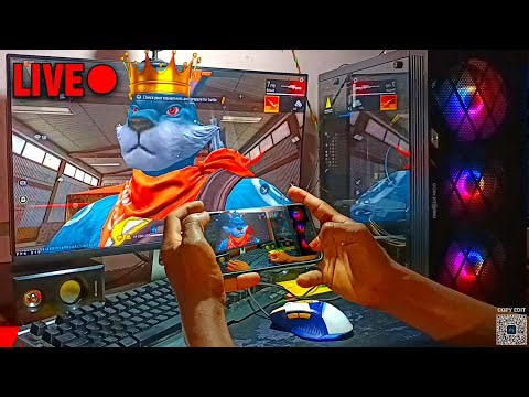 [LIVE🔴] FREE FIRE 1VS6 CHALLENGE 💸 CUSTOM GIVEAWAY 💎💎 PC HANDCOM GAMEPLAY [LIVE🔴] #TODAY