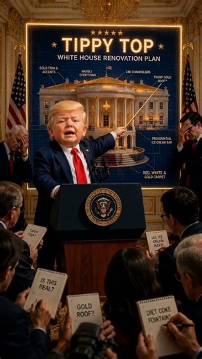 Baby Trump Called the White House Tippy Top Press Secretary Had Thoughts 🏛️👶 Political Parody