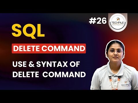 DELETE Command in SQL Explained | How to Delete Records Safely | SQL Tutorial for Beginners
