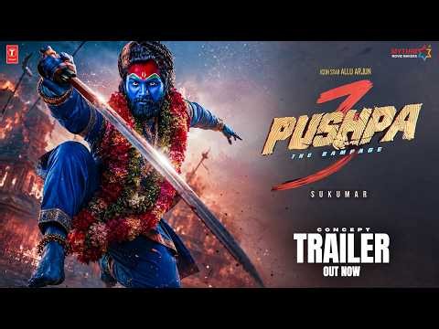 Pushpa 3: The Rampage🔥|Trailer (Hindi) Concpet |Allu Arjun |Vijay Deverkonda|Rashmika| Fahadh