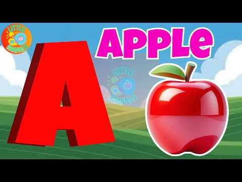 🎩✨ A is for Apple 🍎 Alphabet Phonics Song | 5 Little Ducks 🐥 + 123 Numbers Song
