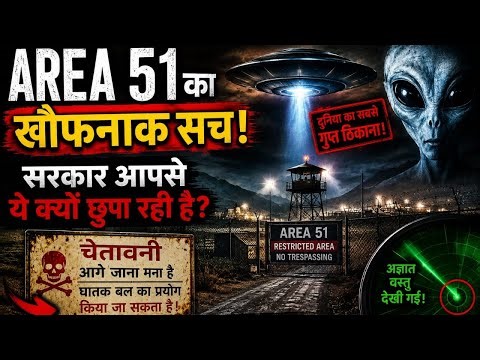 The Terrifying Truth About Area 51 👽#viral #documentery #alien 