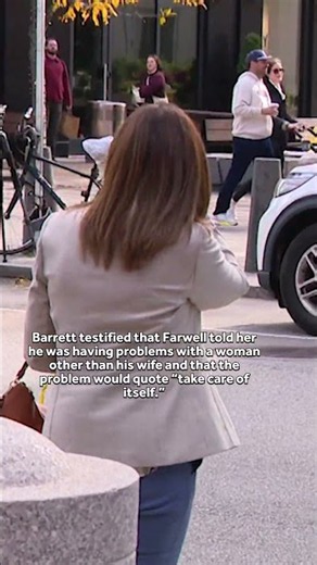 Detective leaves court after testifying in Farwell trial