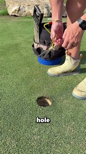 This Is How Golf Course Holes Are Made 🤯