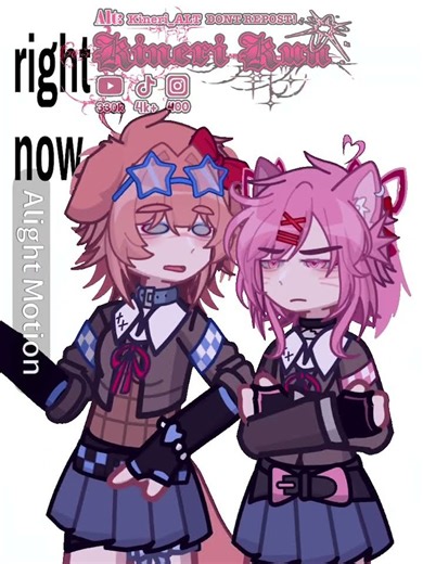 DDLC ships fliter | doki doki literature club AU | Sayori x Natsuki & Monika x Yuri