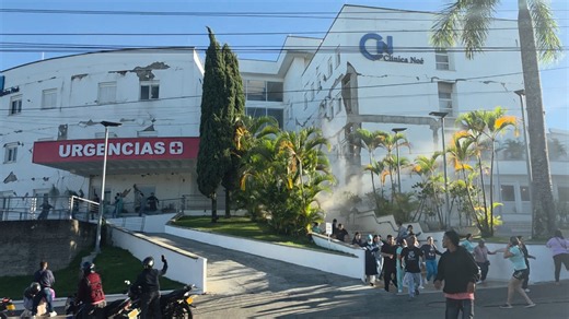 Earthquake hits Noe Clinic in Pereira