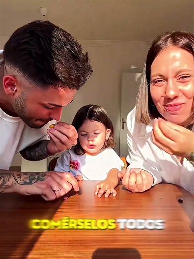 Sus papás usaron un truco con dulces 🍬