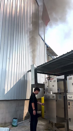 cara mengatasi asap boiler industri yang tebal menggunakan peralatan ramahlingkungan #penyaringasap