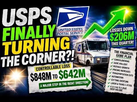 💥USPS Finally Has Momentum..After Years of Losses!