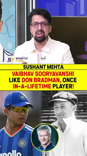 VAIBHAV SOORYAVANSHI LIKE DON BRADMAN, ONCE-IN-A-LIFETIME PLAYER! #vaibhavsooryavanshi #donbradman