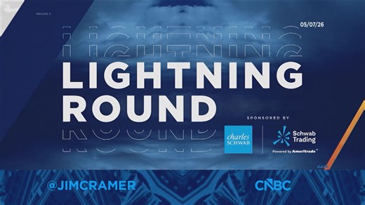 Lightning Round: I'm not bullish on gold right now, says Jim Cramer
