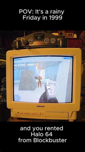 POV: Halo 64 just released in 1999 #shorts
