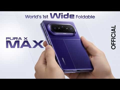 New Upcoming Phones 2026: Huawei Pura X MAX | Official Introduction! World's 1st Wide Fold!🚀
